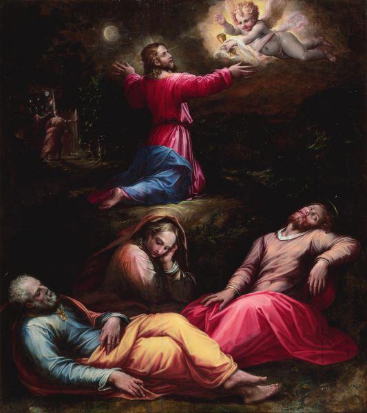 Giorgio Vasari The Garden of Gethsemane Germany oil painting art